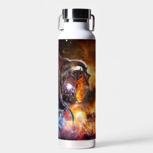 Dragon of The Starry Galaxy Water Bottle