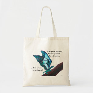 Dragon on Branch Tote Bag