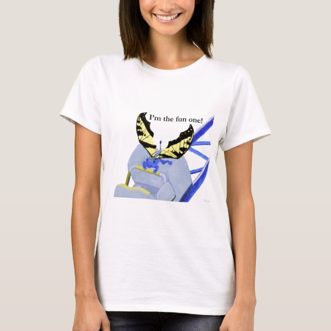 Dragon on Roller Coaster T-Shirt (Front)