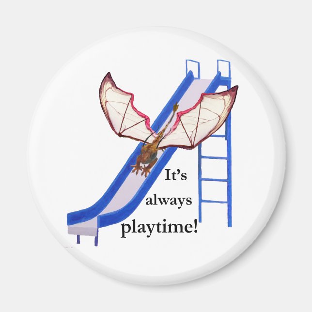 Dragon on Slide Magnet (Front)