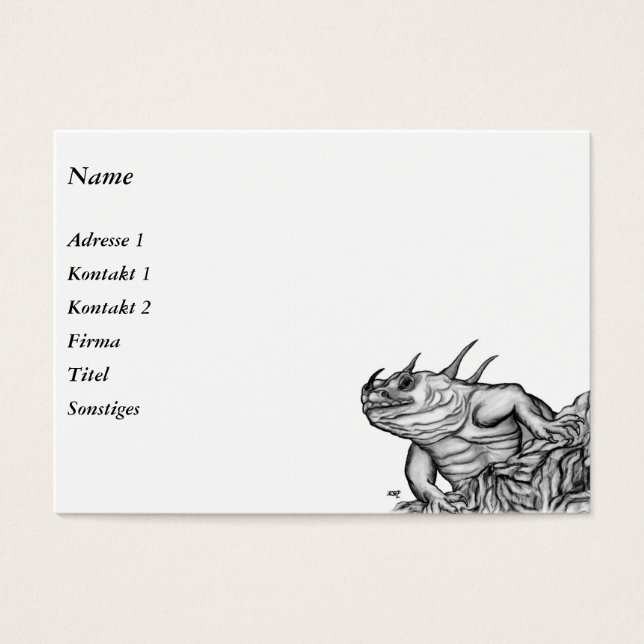 Dragon on the Rock (Front)