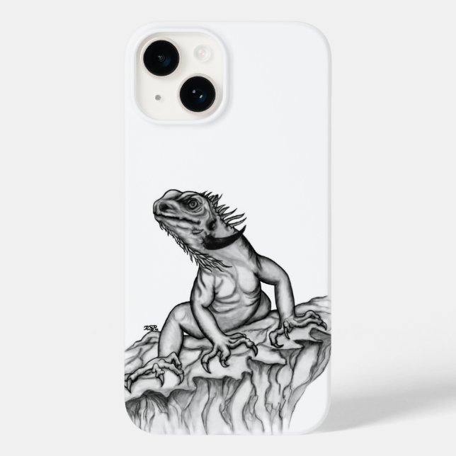 Dragon on the Rock Case-Mate iPhone Case (Back)