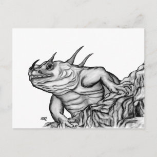 Dragon on the Rock Postcard