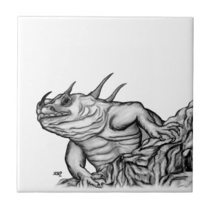 Dragon on the Rock Tile