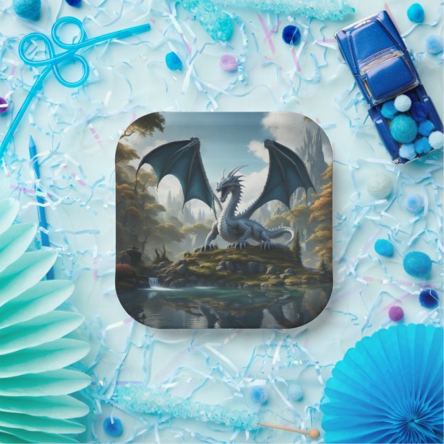 Dragon Paper Plate (Party)