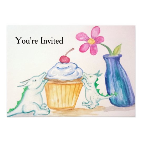 Dragon party invitation