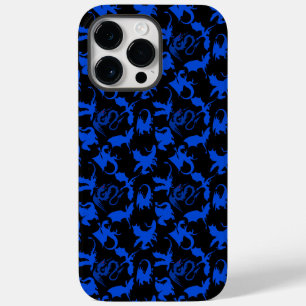 Dragon pattern 02 blue.bwx4 Black BG Case-Mate iPhone 14 Pro Max Case
