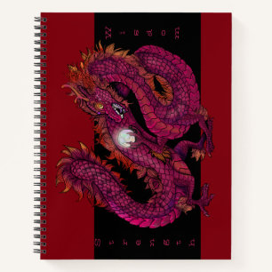 Dragon Pearl  sketchbook Notebook