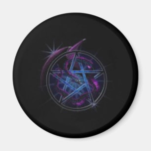 Dragon Pentacle Magnet