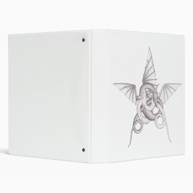 Dragon Pentagram Binder (Background)