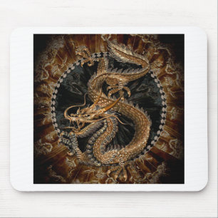 Dragon Pentagram Mouse Pad