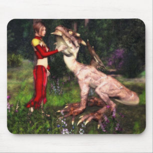 Dragon pet mousepad