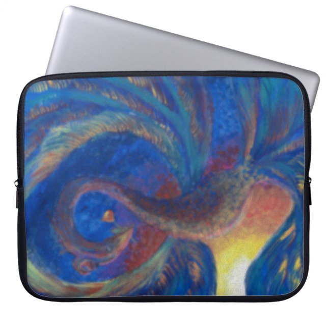 Dragon Phoenix Laptop Sleeve (Front)
