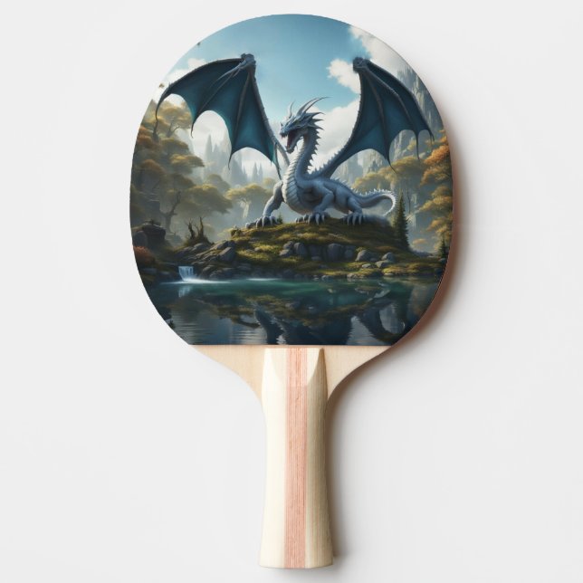Dragon Ping Pong Paddle (Front)