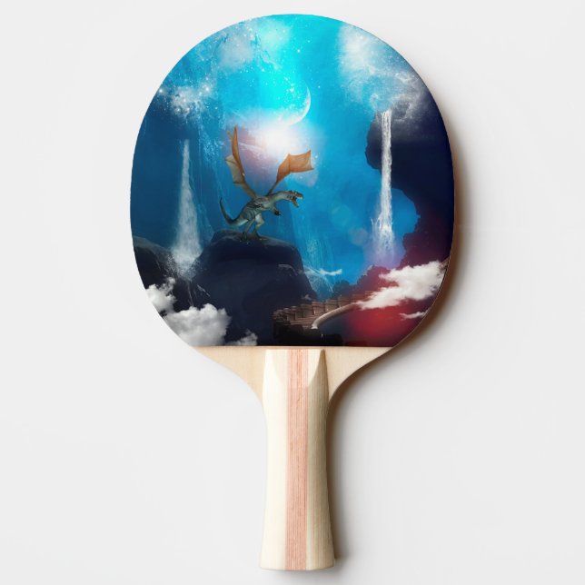 Dragon Ping Pong Paddle (Back)