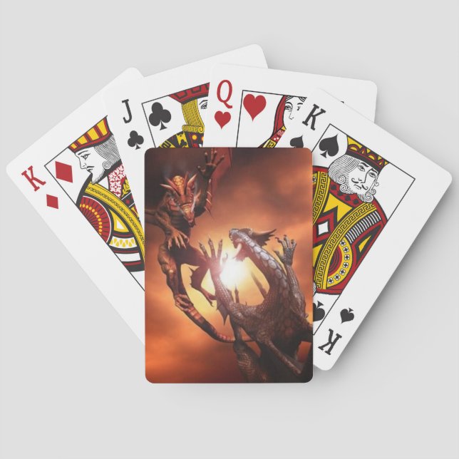 Dragon Playing card (Back)