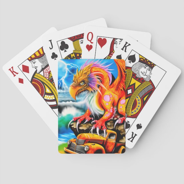 Dragon Playing Cards (Back)