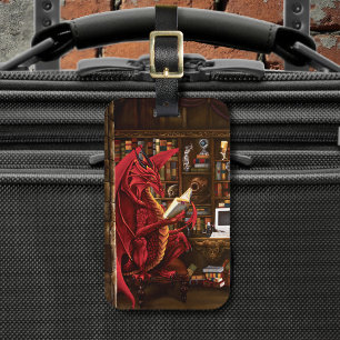 Dragon Podcast Library Luggage Tag