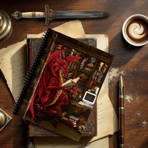 Dragon Podcast Library Notebook