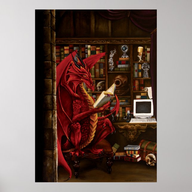 Dragon Podcast Library Poster (Front)