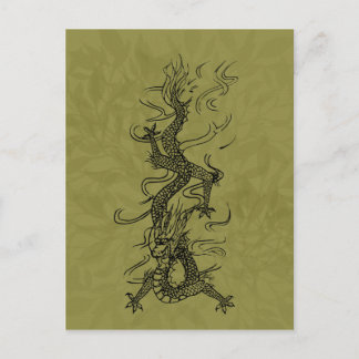dragon postcard