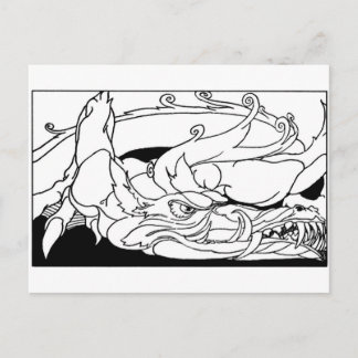 dragon postcard