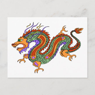 dragon postcard