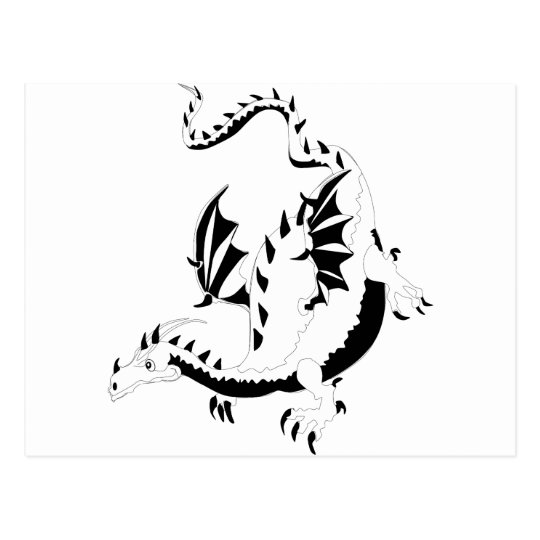 dragon postcard
