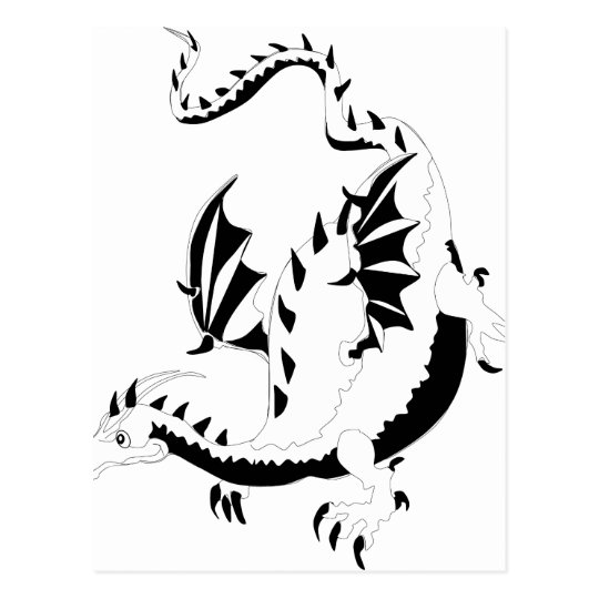dragon postcard