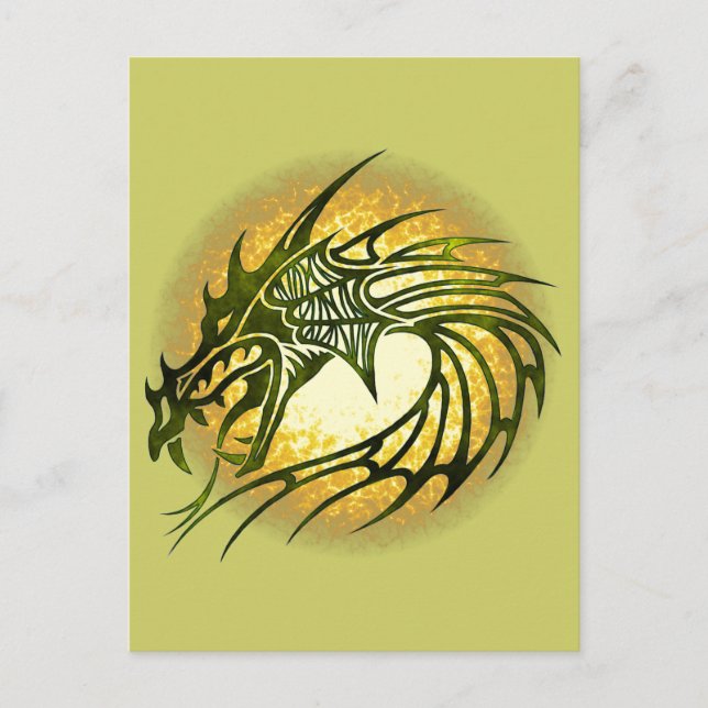 DRAGON POSTCARD (Front)