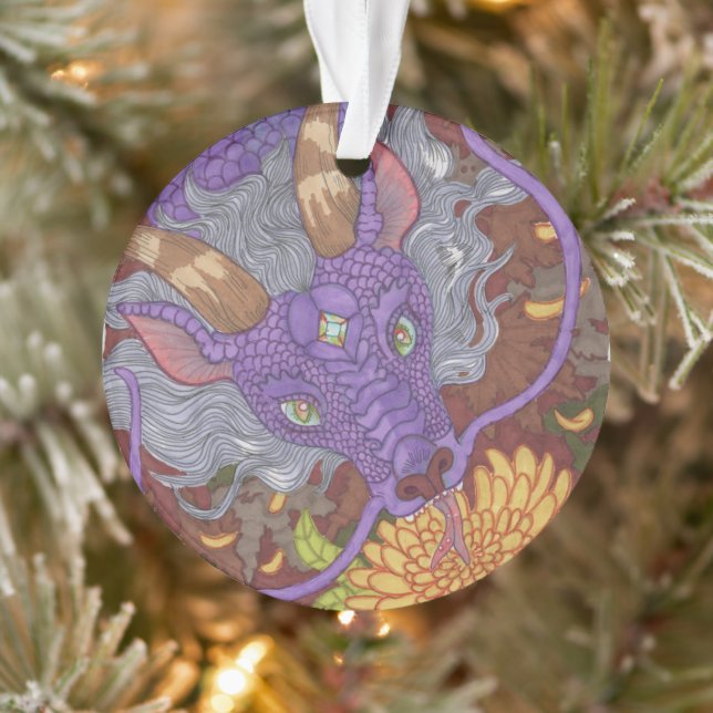 Dragon pourpre en fleur (Arbre)