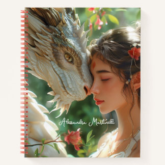 Dragon Princess Personalized Fantasy Notebook