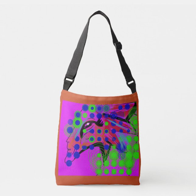 Dragon Prophetess  Crossbody Bag (Front)