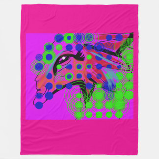 Dragon Prophetess Fleece Blanket