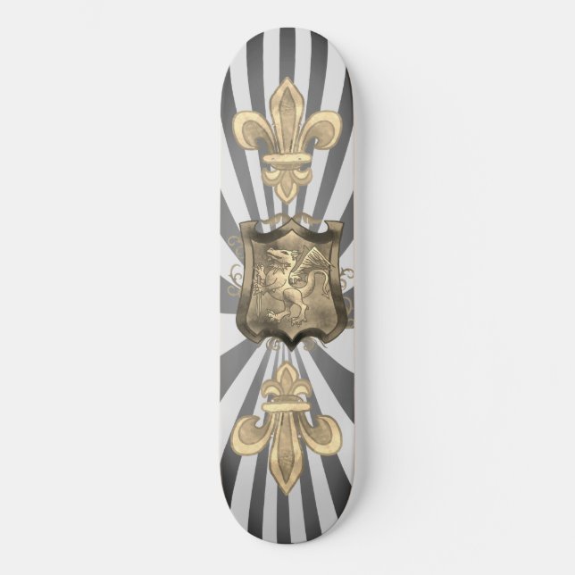 Dragon Quest Shield  Skateboard (Front)