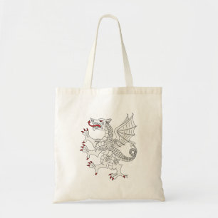 Dragon Rampant Argent Tote Bag