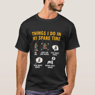 Dragon Reading Things I Do In My Spare Time Books  T-Shirt