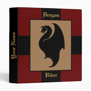 Dragon Rider Back to School Avery Binder
