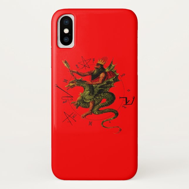 Dragon Rider Case-Mate iPhone Case (Back)