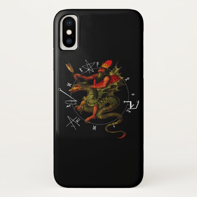 Dragon Rider Case-Mate iPhone Case (Back)