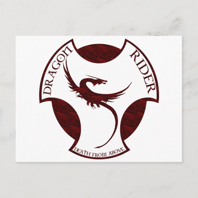 Dragon Rider Postcard (Front)