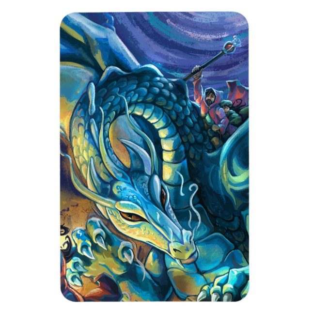 Dragon Rider Poster Magnet (Vertical)