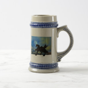 Dragon Rising Beer Stein