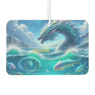 Dragon’s Cove Ocean Scene — Fantasy Dragon Air Freshener