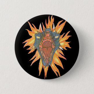 Dragon’s Fire 2 Inch Round Button