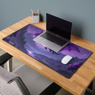 Dragon’s Night – Purple Fantasy Desk Mat 🌙🐉