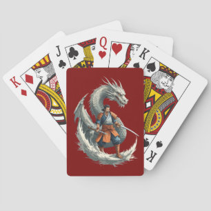 Dragon’s Wrath: The Samurai Awakens / Vintage Art Playing Cards