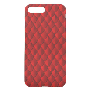 Dragon Scale Armour Crimson Red iPhone 8 Plus/7 Plus Case