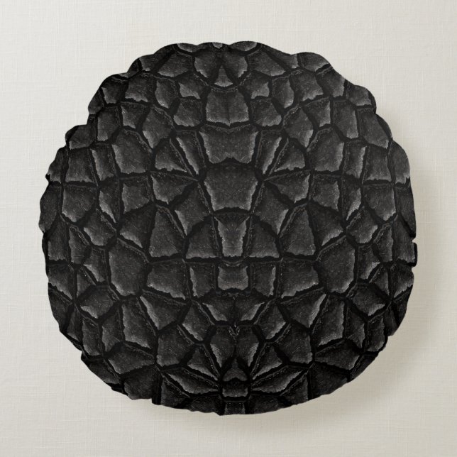 Dragon Scale Round Pillow (Front)
