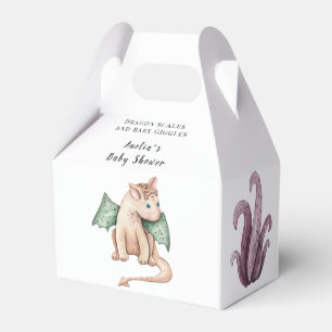 Dragon Scales and Baby Giggles Favor Box